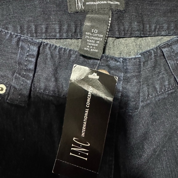 INC International Concepts, (NWT) Wide Leg Denim Size 10 - Picture 5 of 7